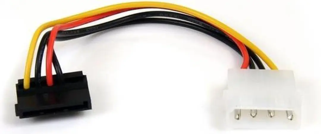 Startech SATAPOWADAPR SATA Stroomkabel - 15cm - Multicolor