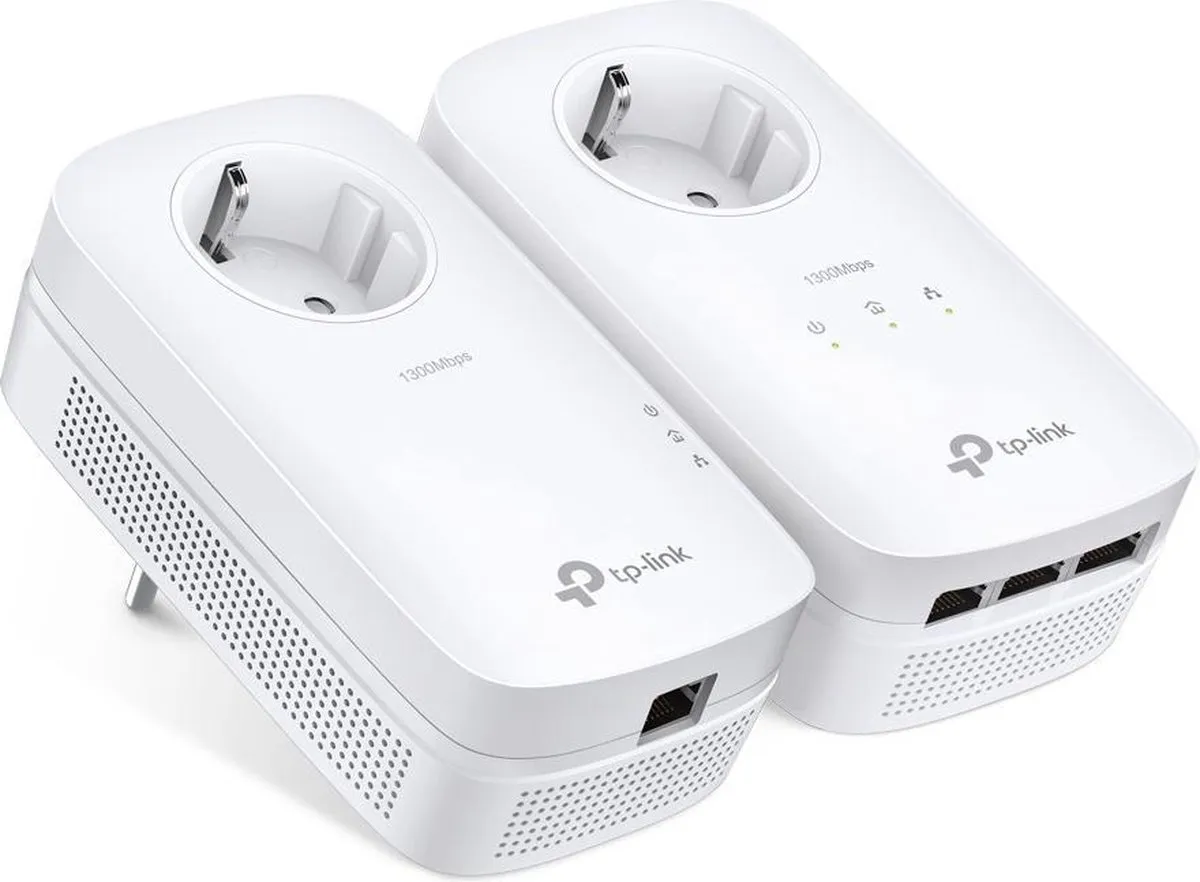 TP-Link TL-PA8033P KIT Powerline 2-pack - 1x1/3x0 Poorten Wit