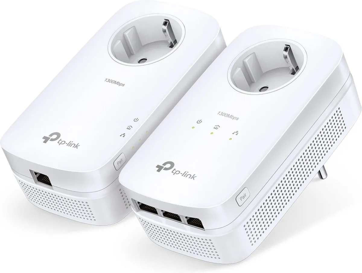 TP-Link TL-PA8033P KIT Powerline 2-pack - 1x1/3x0 Poorten Wit