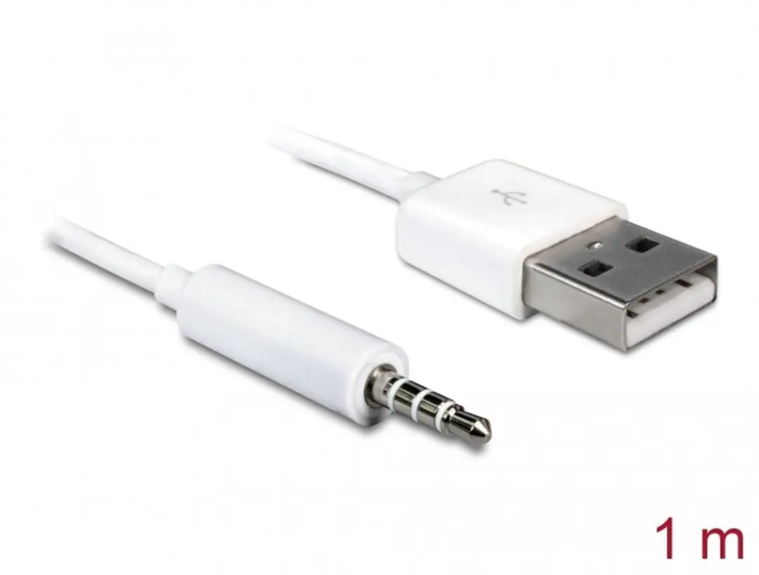 Delock USB-A naar 3.5mm Kabel 1m