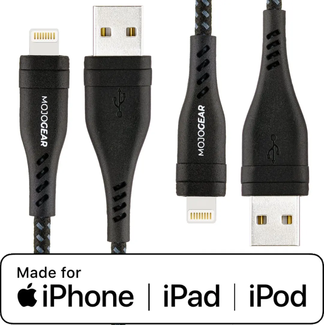 MOJOGEAR MG-14-DUO Lightning naar USB Kabel