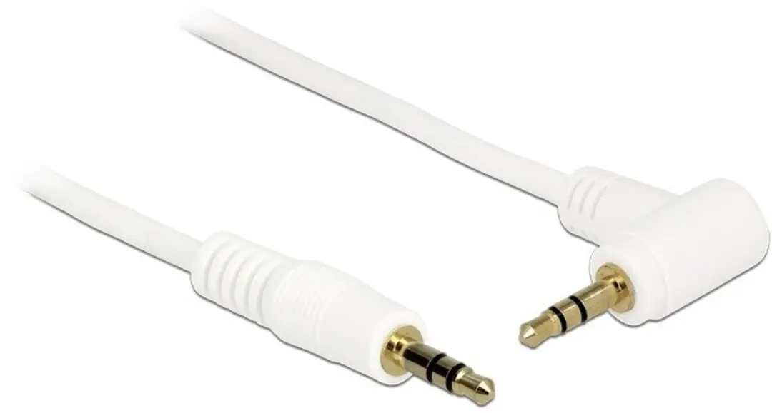 Delock 3,5mm Jack Stereo Audio Kabel Haaks