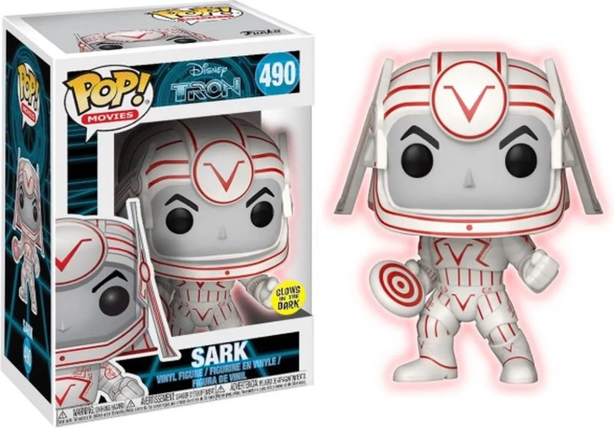 Funko Pop! Tron Sark Verzamelfiguur - Grijs/Rood