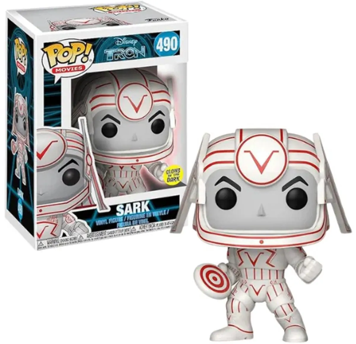 Funko Pop! Tron Sark Verzamelfiguur - Grijs/Rood