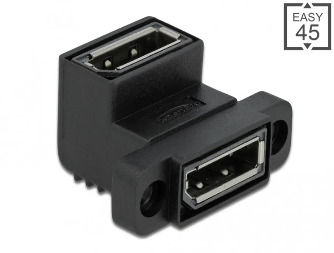 Delock Easy 45 DisplayPort Adapter 90°