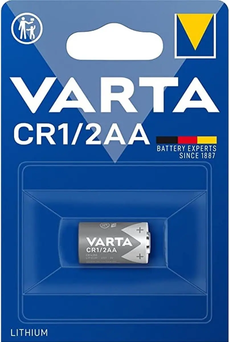 Varta CR1/2AA Lithium Cilindrische Batterij