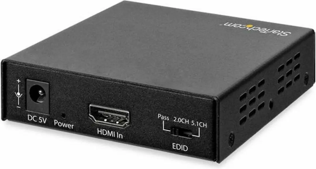 Startech HD202A HDMI Audio Extractor - 4K 60Hz - Zwart