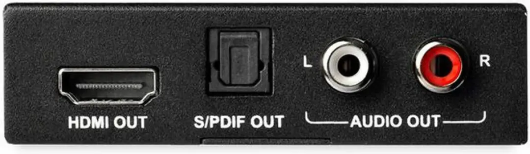 Startech HD202A HDMI Audio Extractor - 4K 60Hz - Zwart