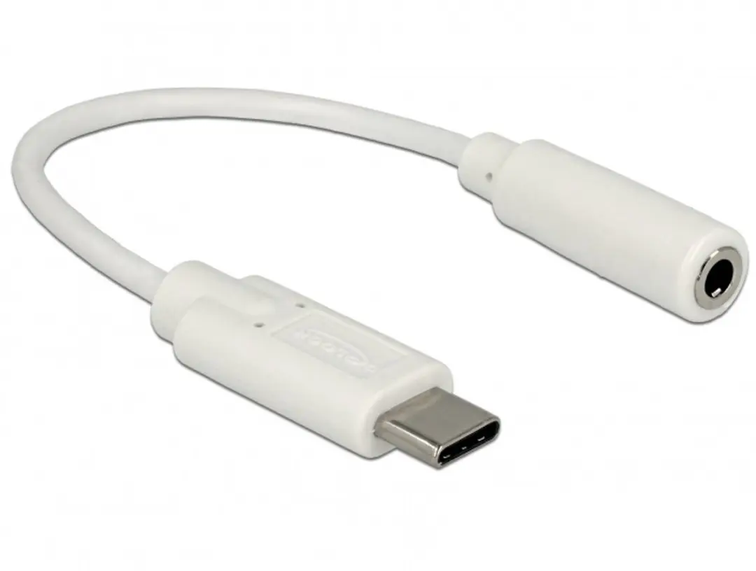 Delock USB-C naar 3,5mm Jack Audio Adapter