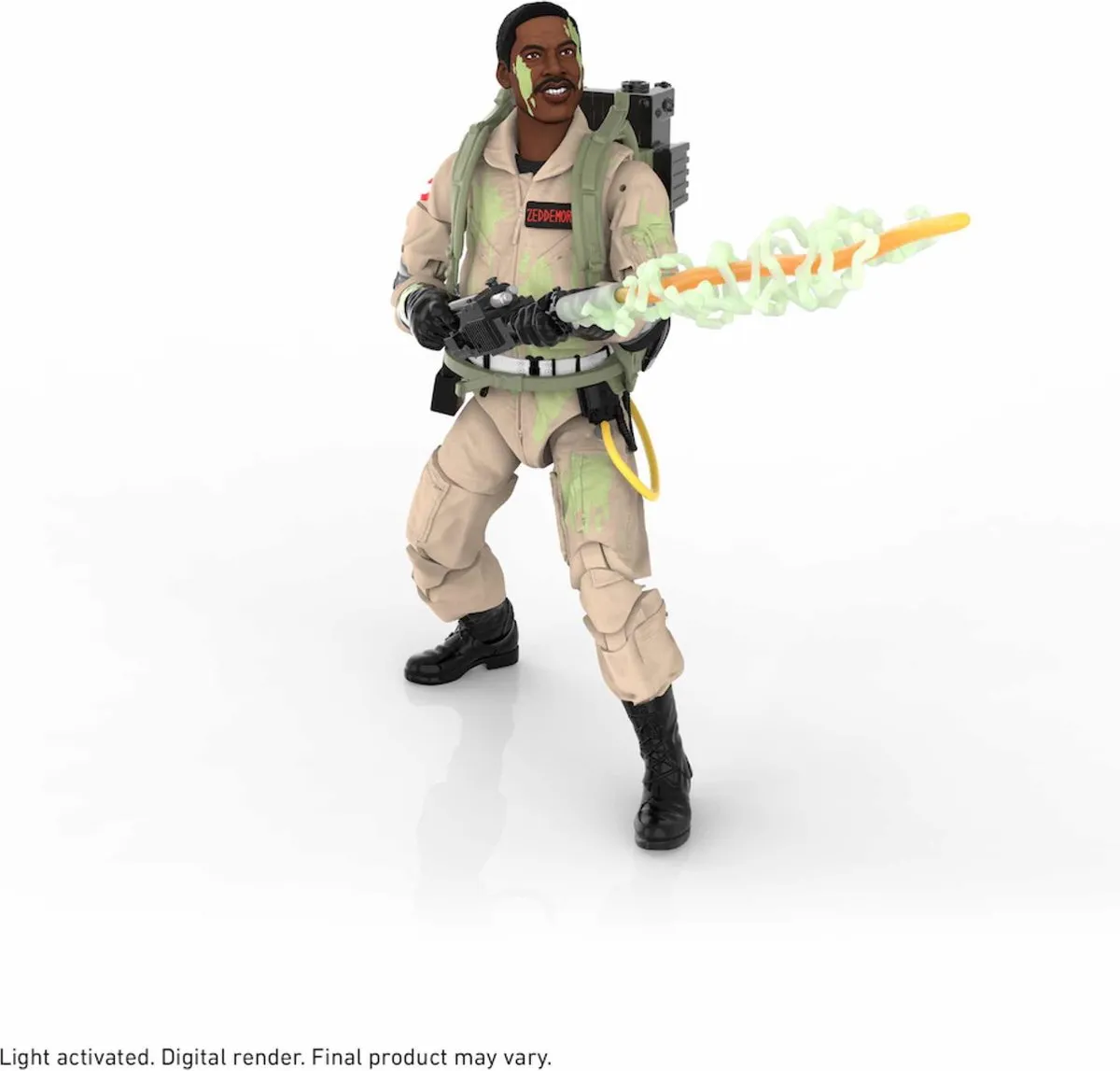 Hasbro Ghostbusters Winston Zeddemore Glow-in-the-Dark Actiefiguur 15cm