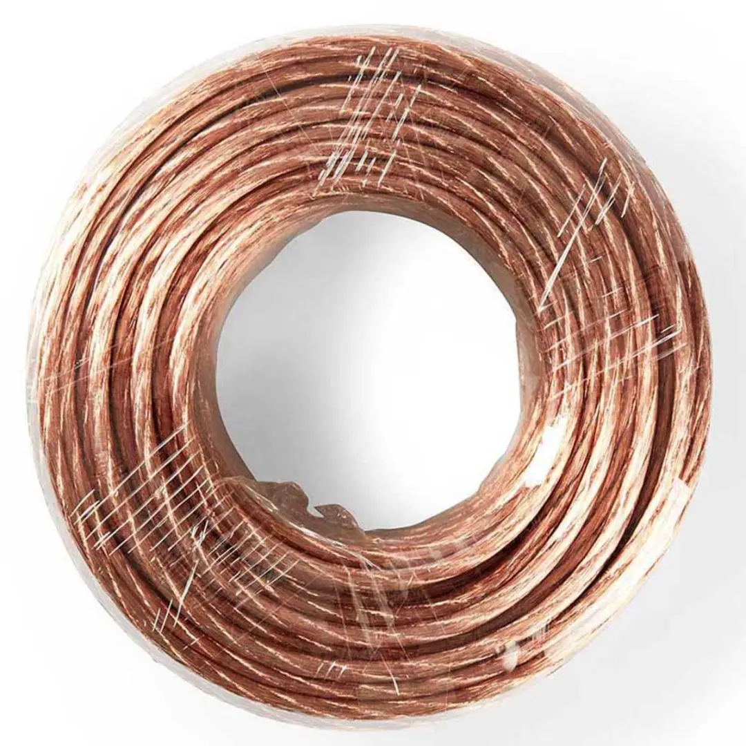 Nedis Speaker-Kabel CAGW6000TR250 - 2x6.00mm² CCA - 25m Transparant