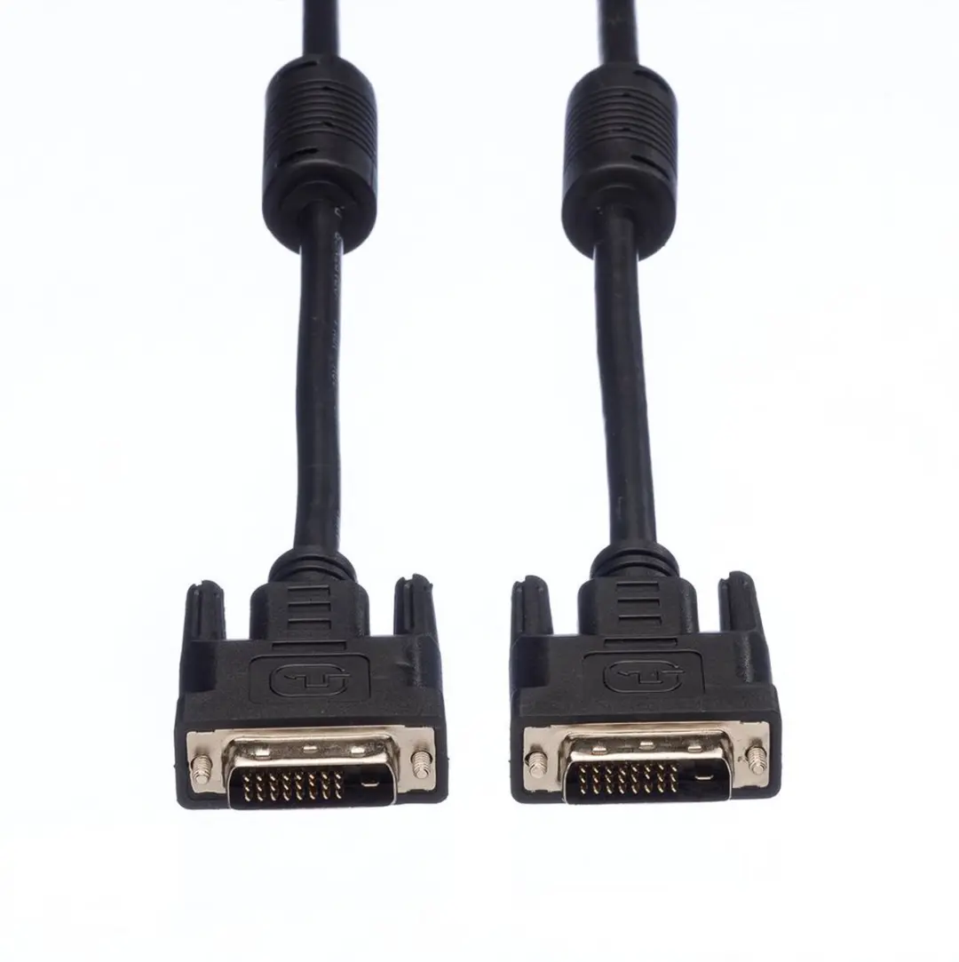 Value DVI M-M Dual Link Kabel 5m - Zwart