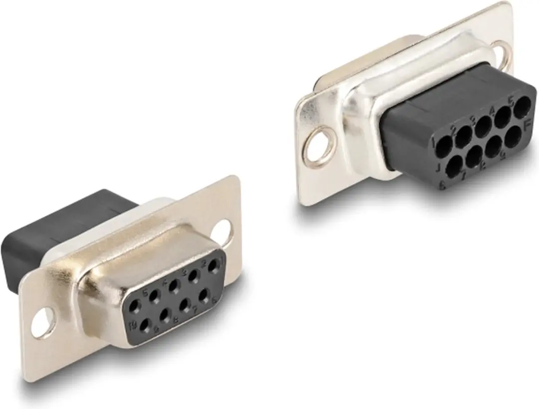 Delock D-Sub 9 naar RJ12 Adapterkit - Wit