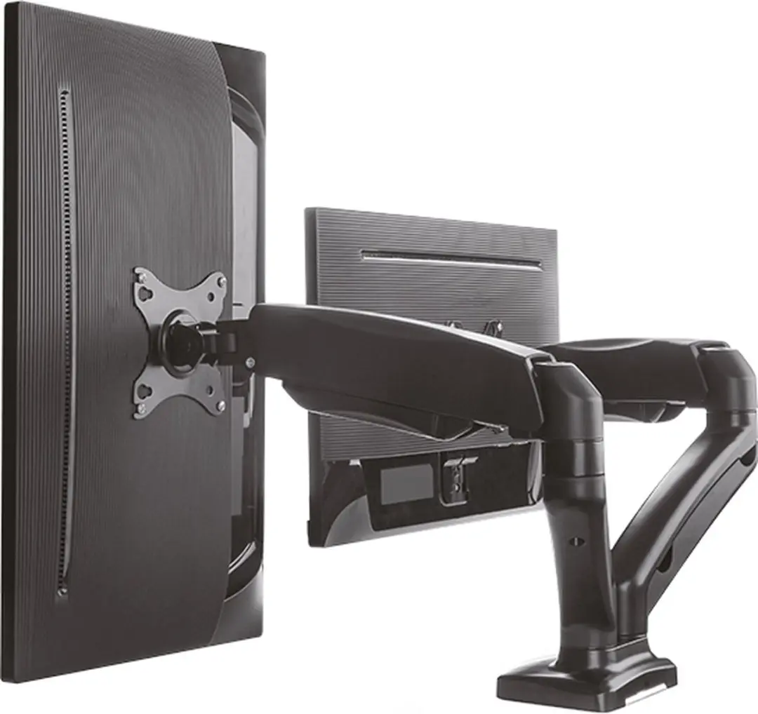 Icy Box IB-MS304-T Monitorbeugel 27" - 2-voudig Zwart