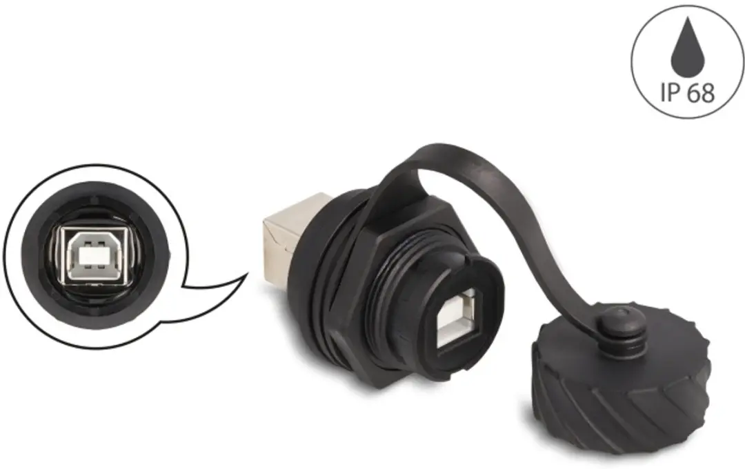 Delock USB 2.0 Type-B Female-Female Kabelconnector