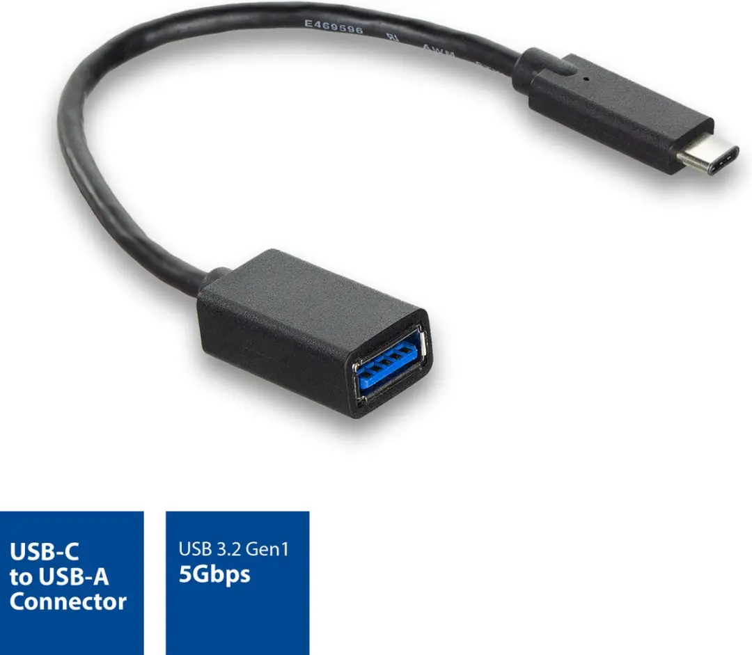 ACT AC7340 USB 3.2 Gen2 OTG Kabel - 0,2m - Zwart