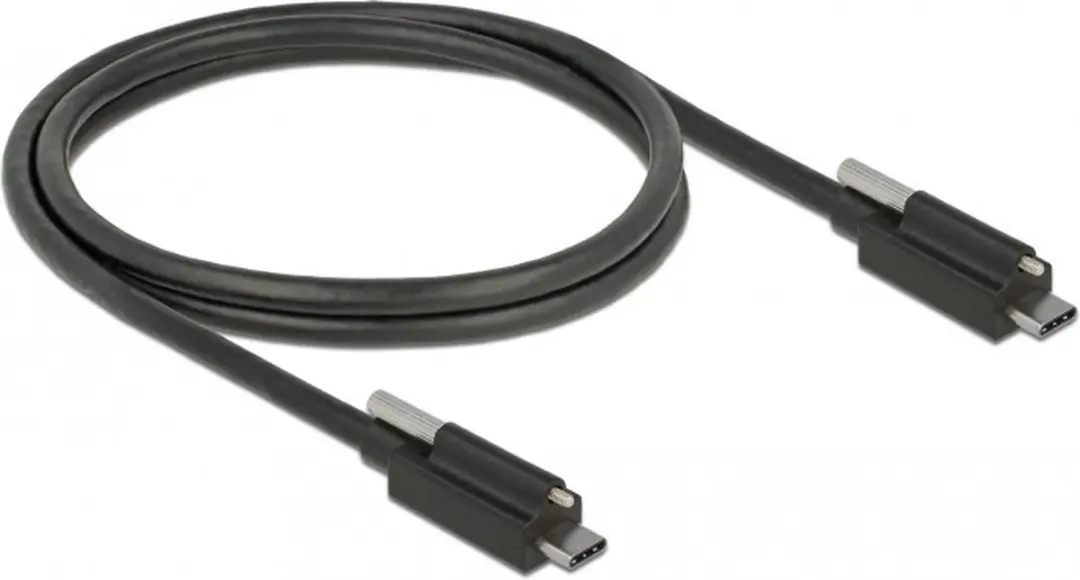 Delock USB-C Kabel 1m - Zwart