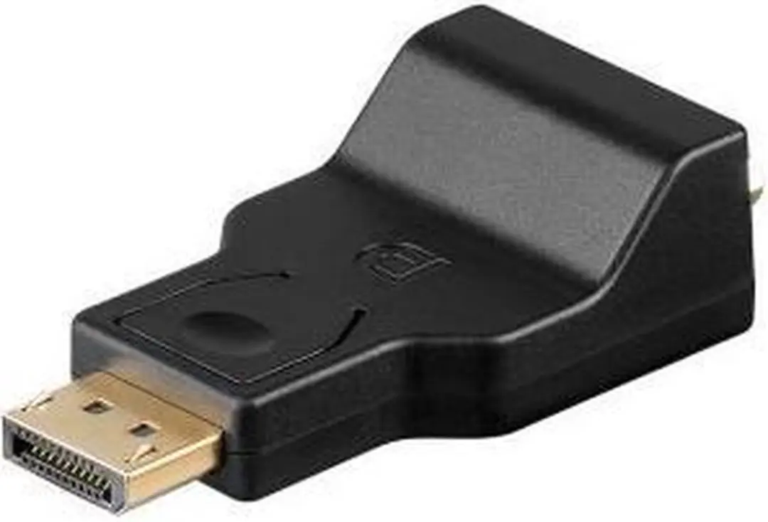 Goobay DisplayPort naar VGA Adapter Full HD 60Hz - Zwart