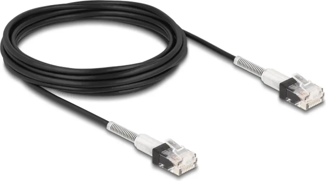 Delock Cat.6A UTP RJ45 Kabel 5m - Zwart