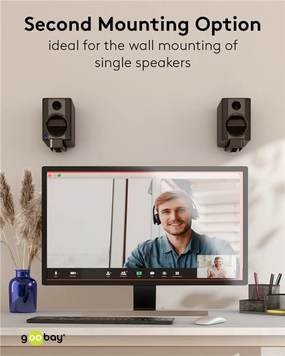 Goobay muurbeugel voor soundbars | universeel