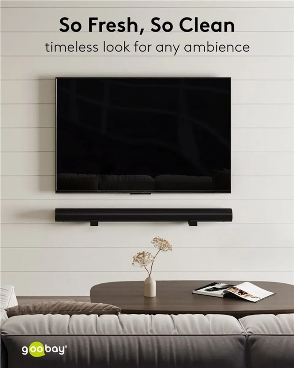 Goobay muurbeugel voor soundbars | universeel