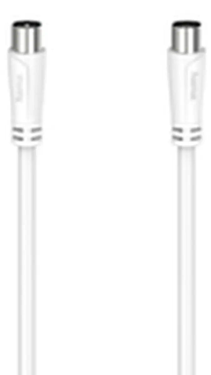 Hama Coax-koppeling 5m 90dB - Wit