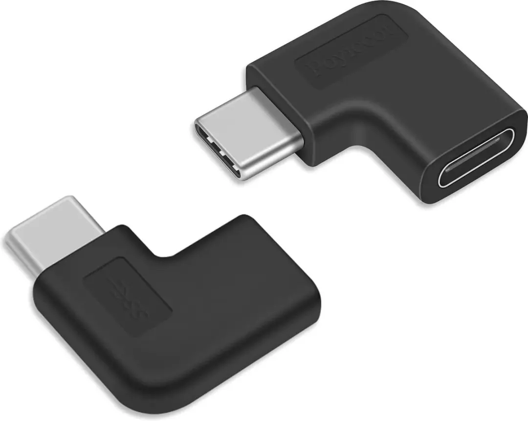 NÖRDIC USBC-MF1 USB-C Haakse Adapter