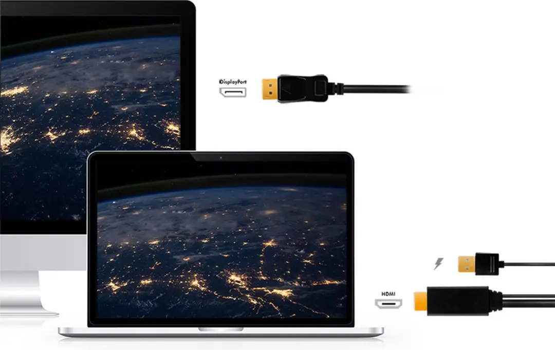 Logilink CH0091 HDMI naar DisplayPort Kabel - 2m - Zwart