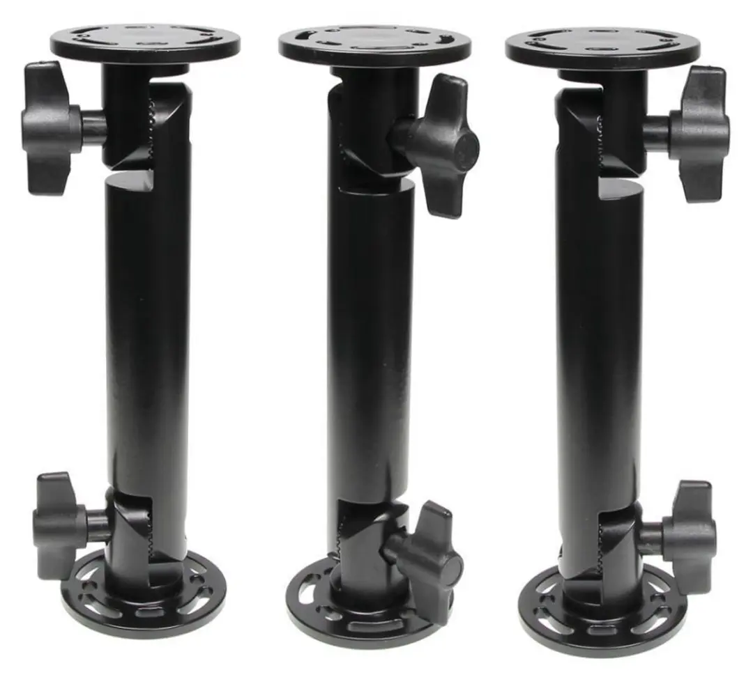 Pedestal mount 8", round mounting base