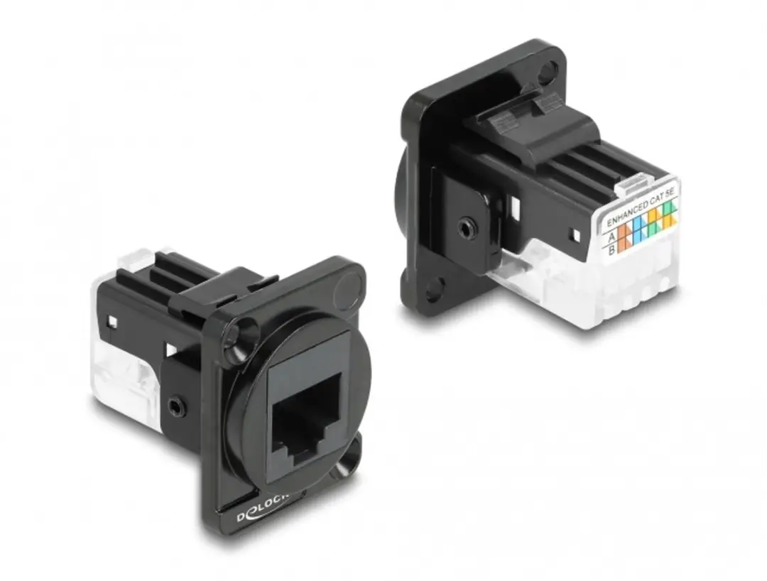 Delock D-Type Module RJ45 Cat.6A LSA
