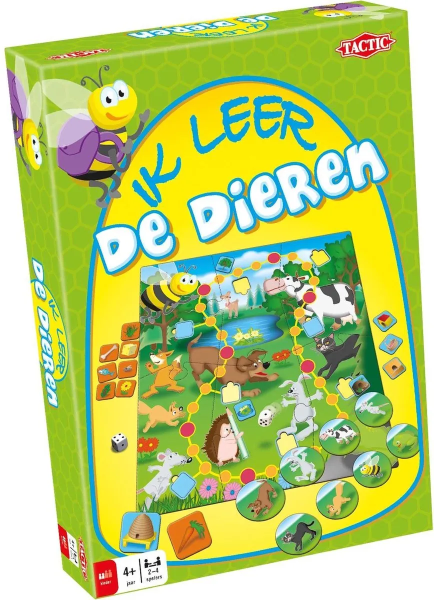 Tactic Ik leer de dieren - Multicolor