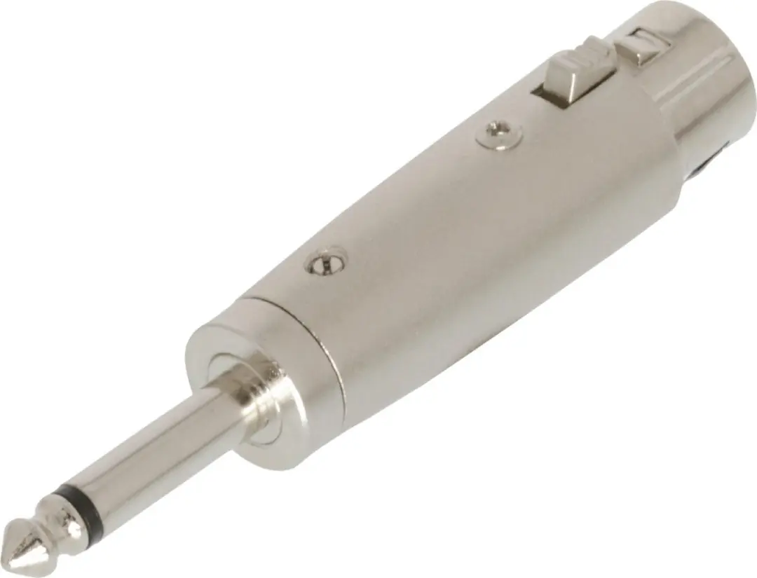 Nedis XLR naar 6,35mm Jack Stereo Adapter - Brons