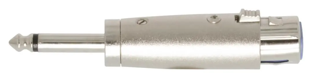 Nedis XLR naar 6,35mm Jack Stereo Adapter - Brons