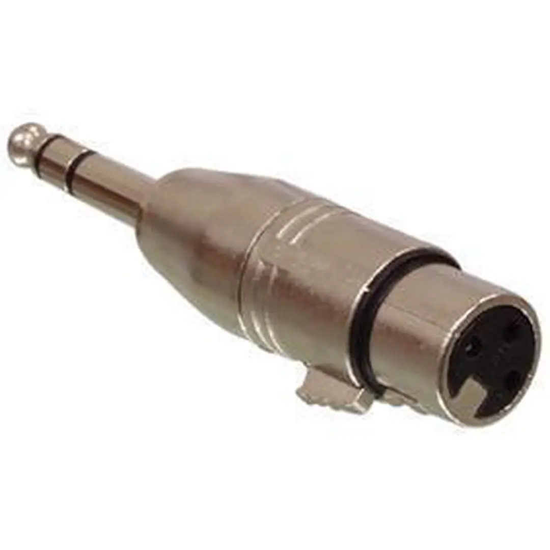 Nedis XLR naar 6,35mm Jack Stereo Adapter - Brons