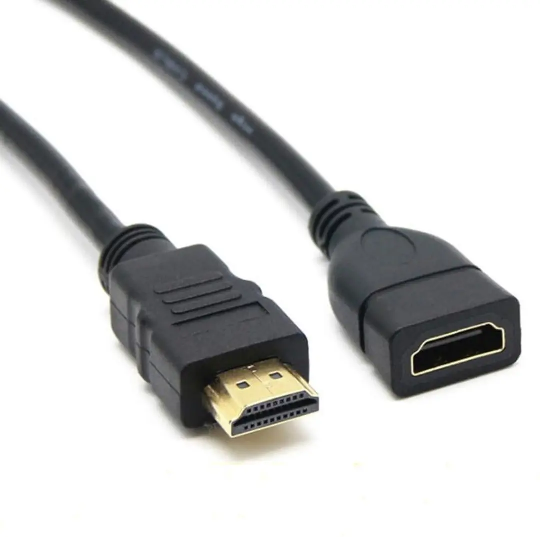 NÖRDIC HDMI-411 HDMI Kabel Male-Female 4K 30Hz 2m