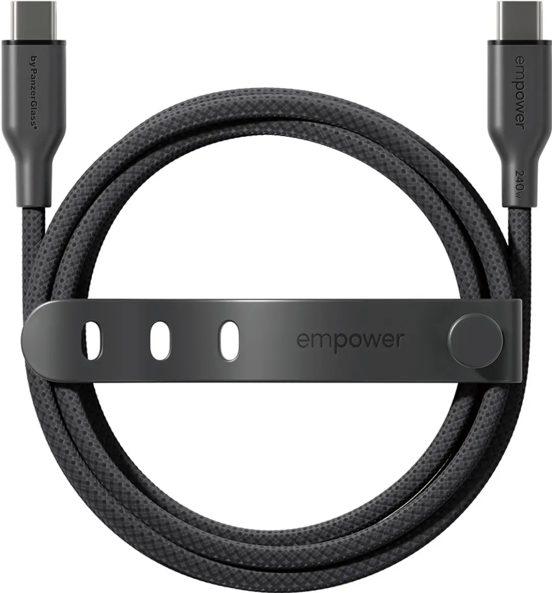 PanzerGlass empower Racing 240W USB-C Kabel 1.2M - Space Black - afbeelding 6 van 6