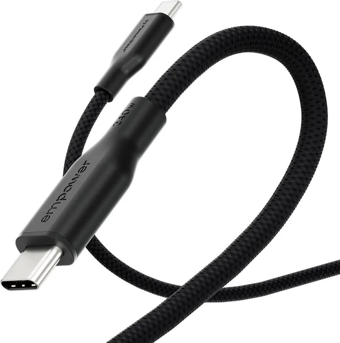 PanzerGlass empower Racing 240W USB-C Kabel 1.2M - Space Black