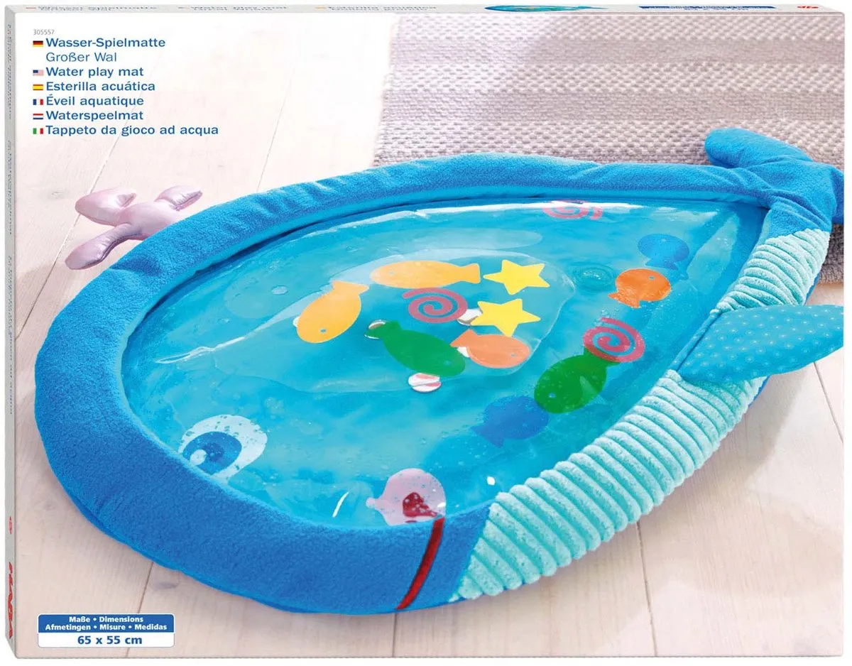 Haba Waterspeelmat Grote Walvis - Multikleur