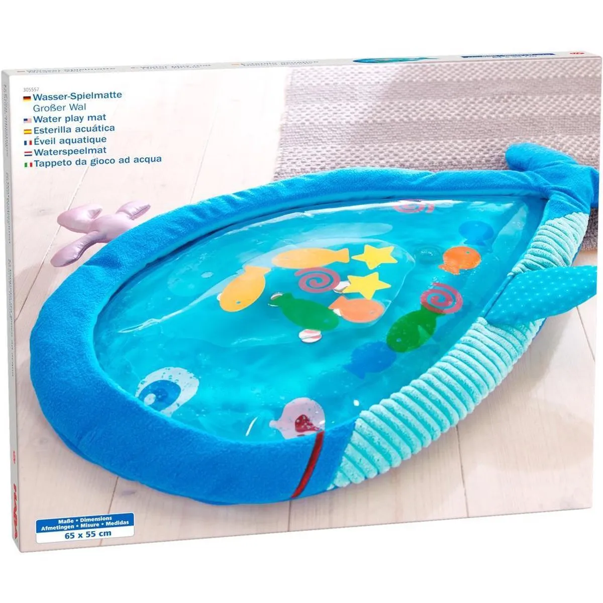 Haba Waterspeelmat Grote Walvis - Multikleur - afbeelding 6 van 6