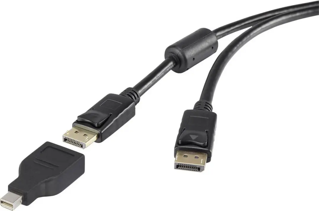 Renkforce Mini DisplayPort naar DisplayPort Adapterkabel 3m