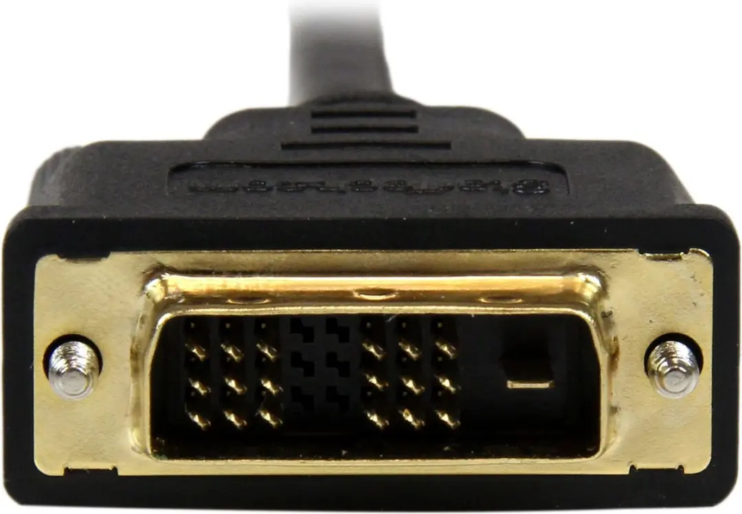 Startech HDDDVIMM1M Micro HDMI naar DVI-D Kabel 1m - Zwart