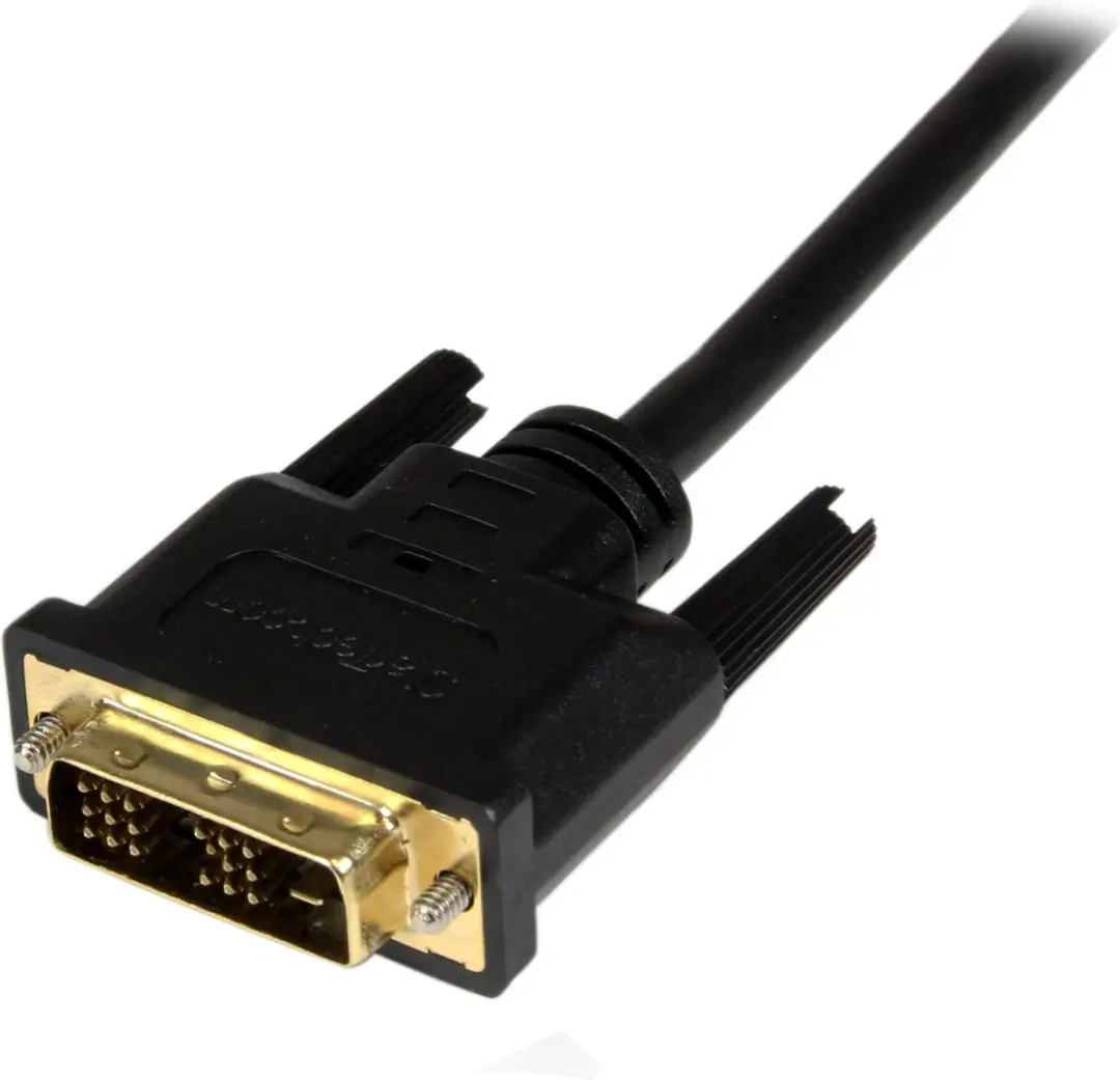 Startech HDDDVIMM1M Micro HDMI naar DVI-D Kabel 1m - Zwart
