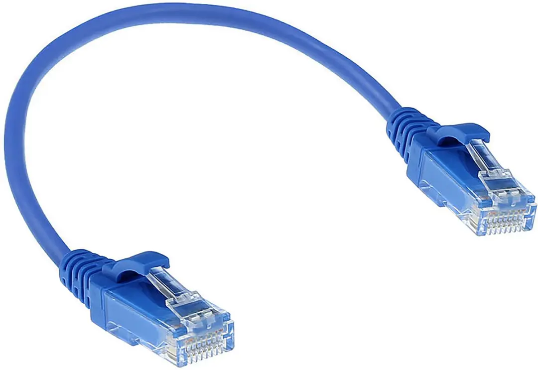 ACT Blauwe CAT6 Patchkabel 0,15m - DC9630