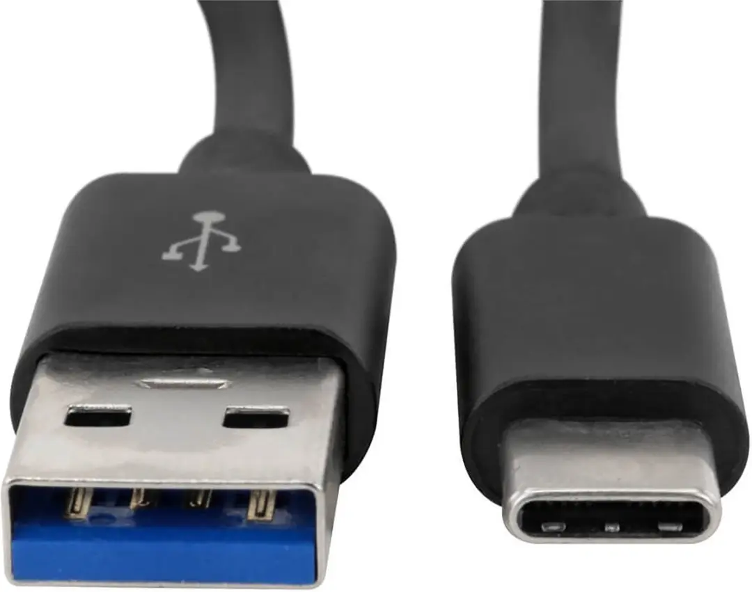 Ansmann Type C USB Data- en laadkabel 2m - Zwart