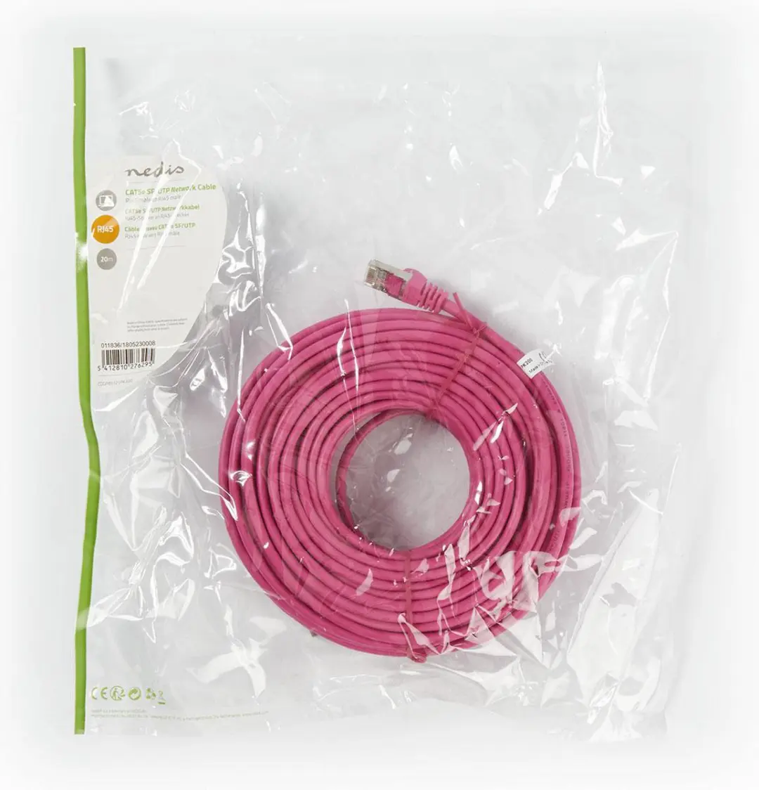 Nedis CAT5e Netwerkkabel 20m - Roze