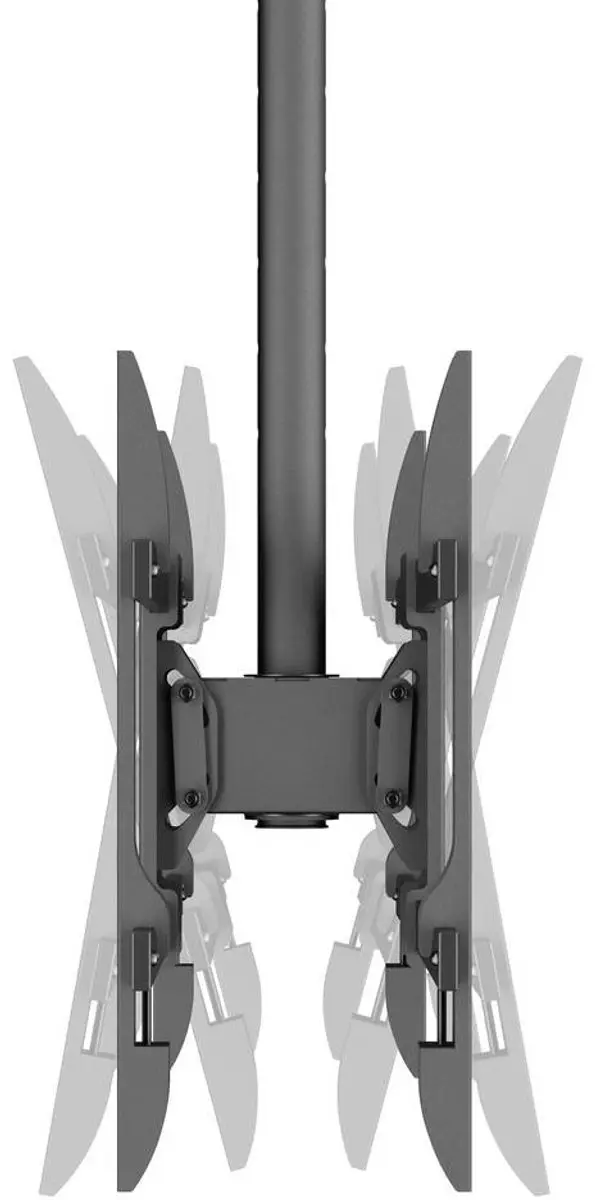 SpeaKa Professional SP-TVCM-550 TV-Plafondbeugel 86" - Zwart