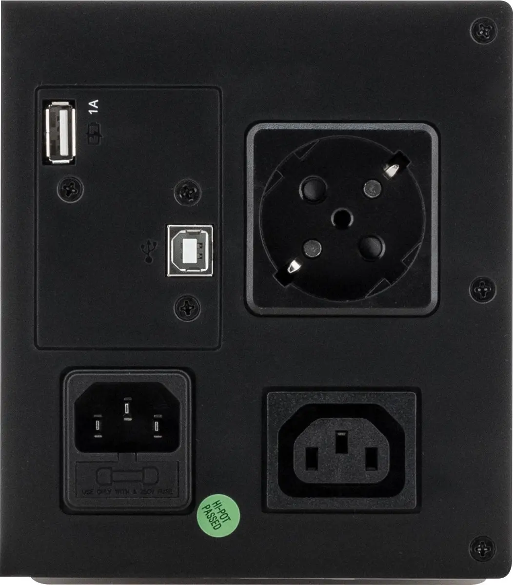 Legrand KEOR SP 800 VA UPS - 480W - 2 Stopcontacten - Zwart/Wit