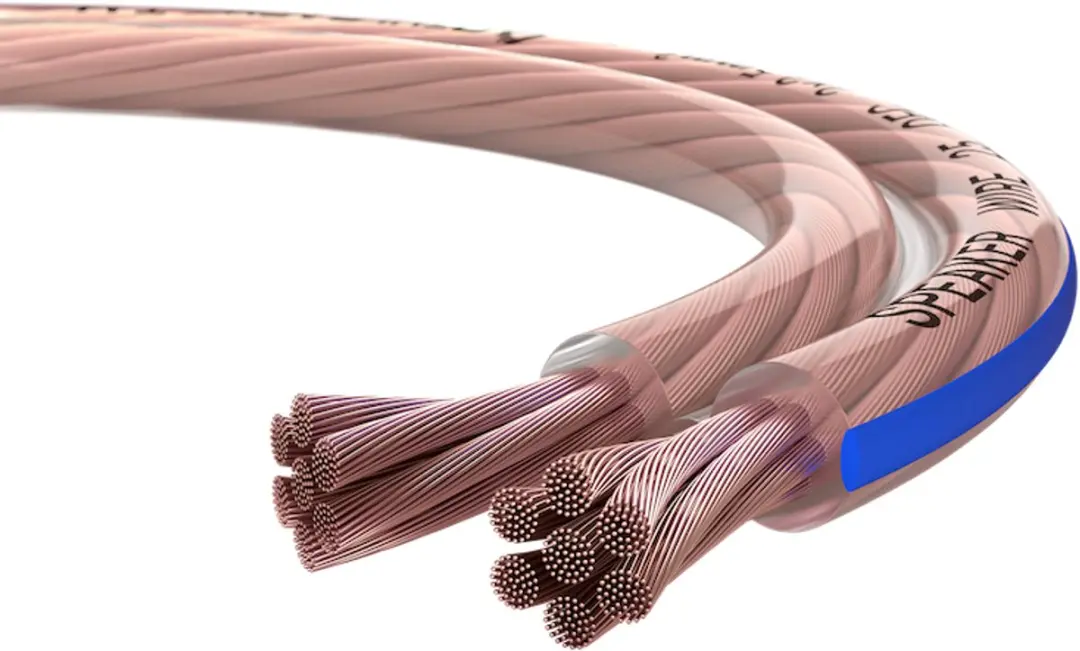 Oehlbach Luidsprekerkabel 2x2,5mm² - 30m Transparant