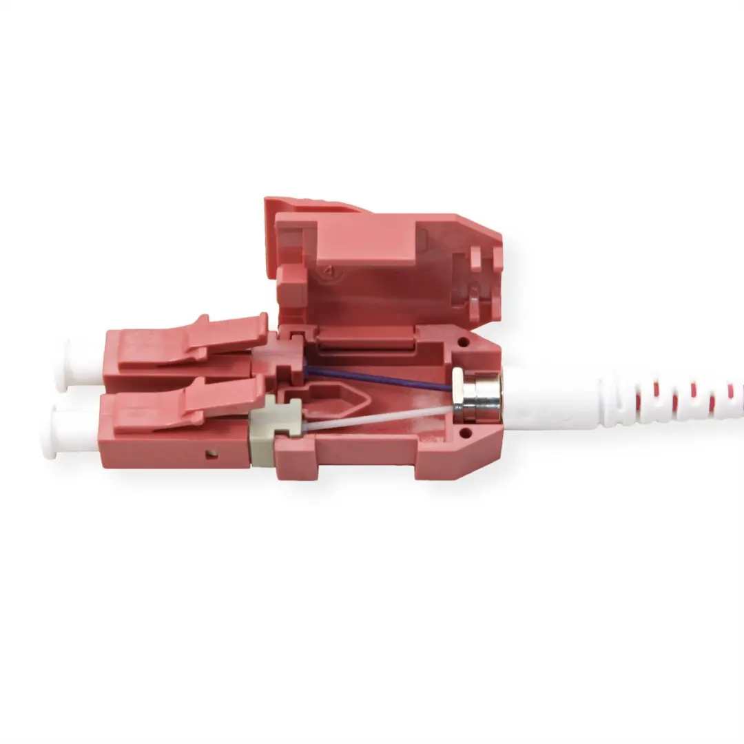 Roline Glasvezelkabel Duplex OM4 LC/LC 20m - Violet