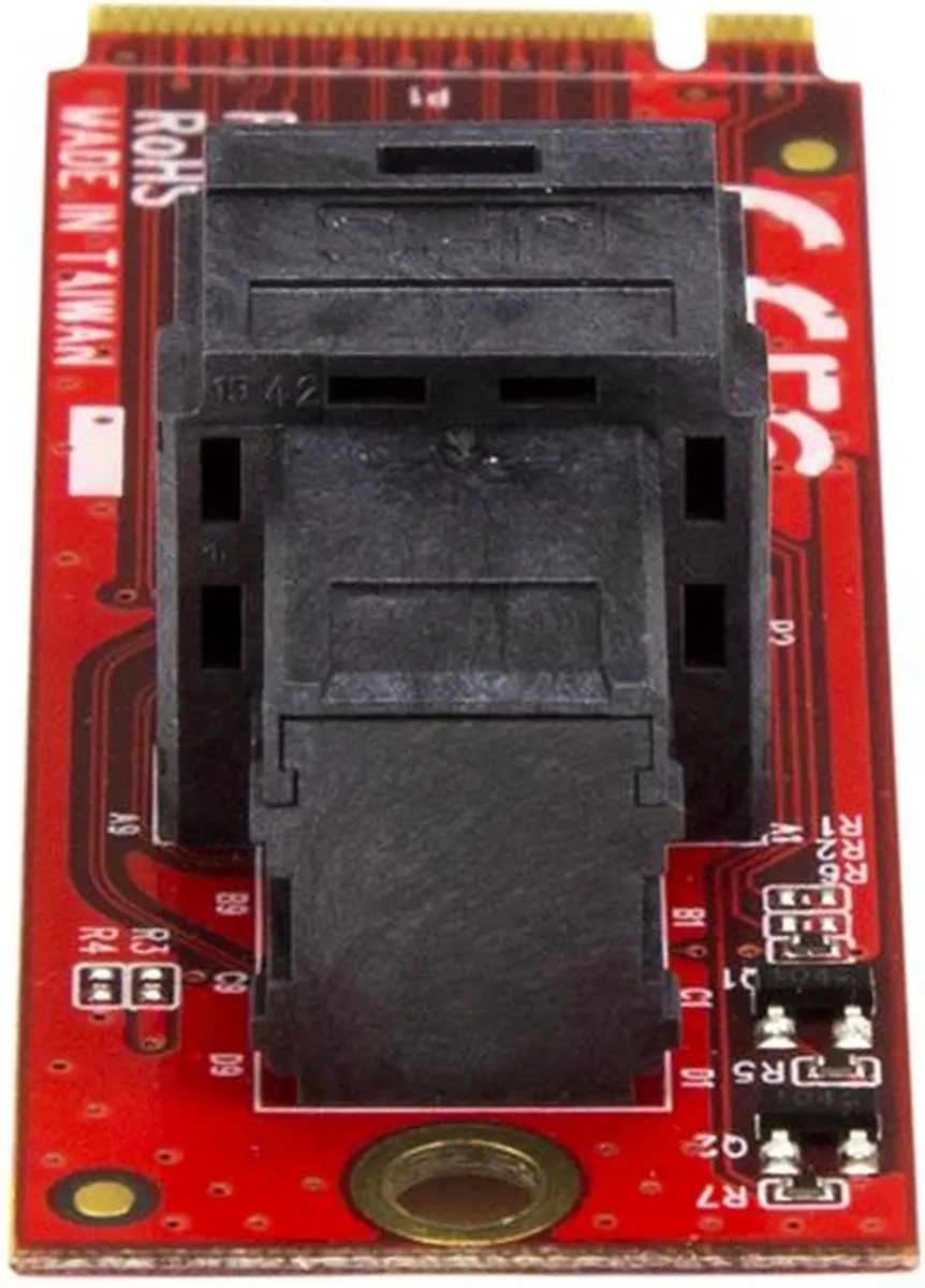 Startech M2E4SFF8643 U.2 naar M.2 PCIe Adapter